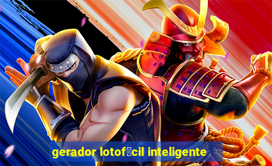 gerador lotof谩cil inteligente